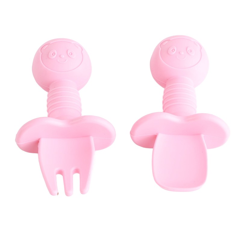 8 Pcs Silicone Baby Feeding Set Bib Suction Plate Bowl