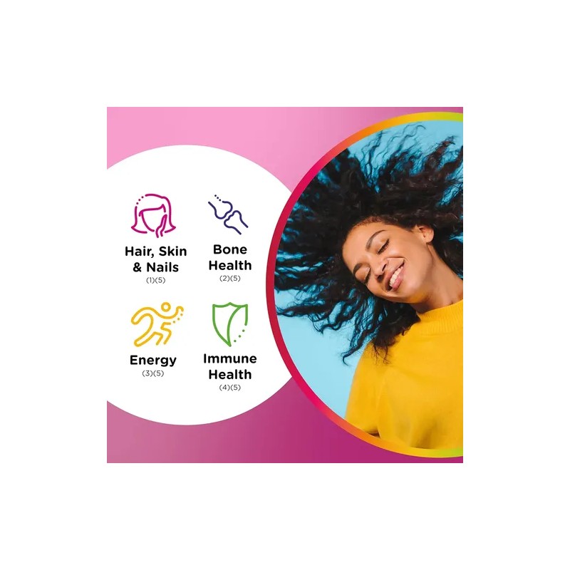 Centrum Multigummies Multi Beauty Cabello Piel Uñas 100 Uni