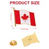 20PCS Canada Flag Pins Lapel Pin Badge Patriotic Souvenir