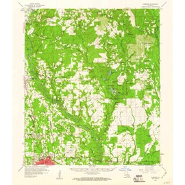Louisiana Maps - 1959 Hammond, LA - USGS Historical Topographic Wall Art : 24in x 30in, Large Wall Art Map