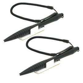 Felimoa Electronic Stylus Pen, Electronic Pen, Cord Included, Holder, Tablet, Smartphone, Fine Point, Set of 2