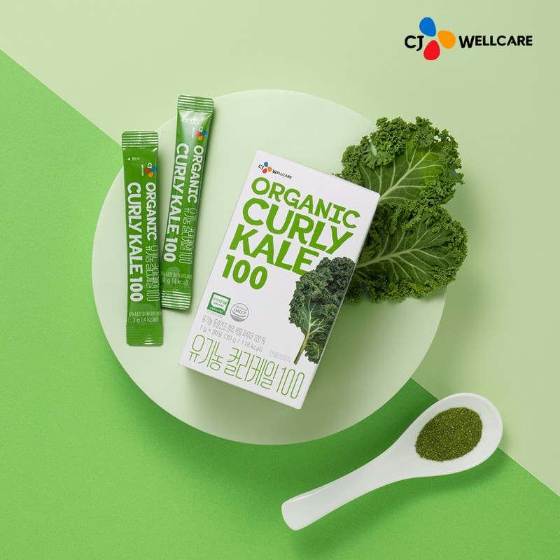 Hanppuri CJ Wellcare Organic Curly Kale 100 (1g per packet)