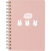 Lab Clip Notebook A6 Trio Rabbit TRNT01-US