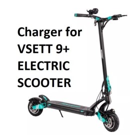 uprith  AC Adapter battery Charger for VSETT 9+ ELECTRIC SCOOTER#HKT