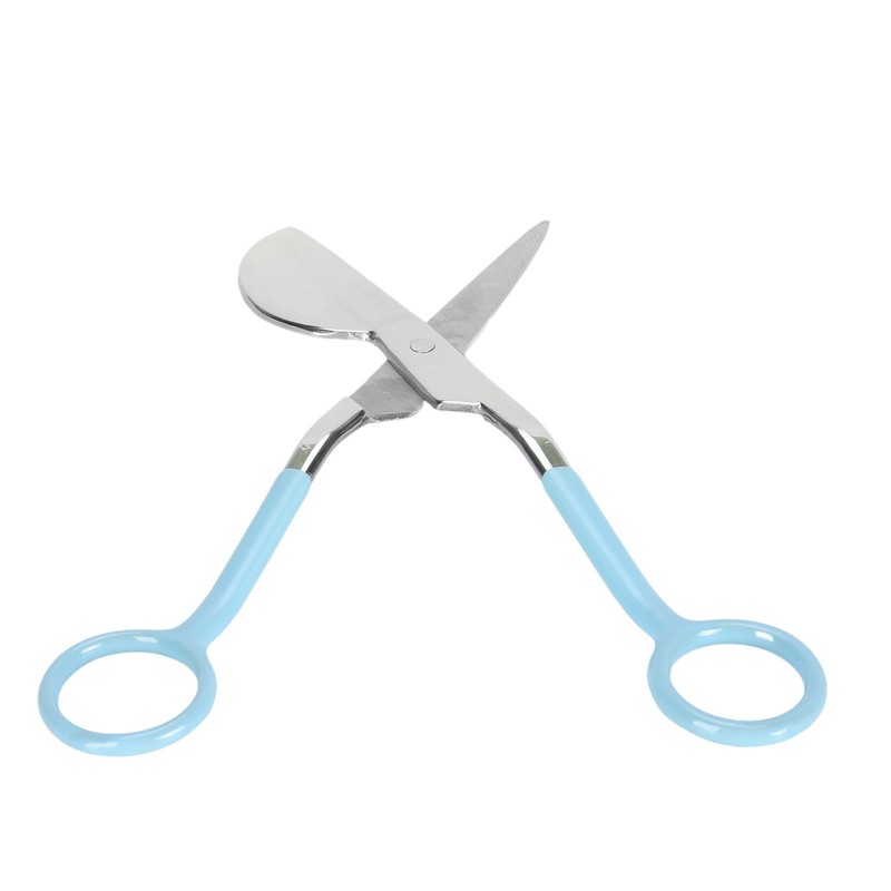 6 Inch Duckbill Scissors Stainless Steel Blades Duckbill Applique Scissors