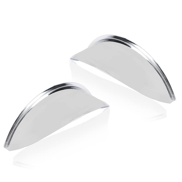 CHEDA Headlight Heavy Duty Chrome Shields Trim Caps Headlamp Visors