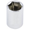 ITC 1/2-Inch Drive, 7/8“, Regular, 6 Point, SAE Chrome Socket,