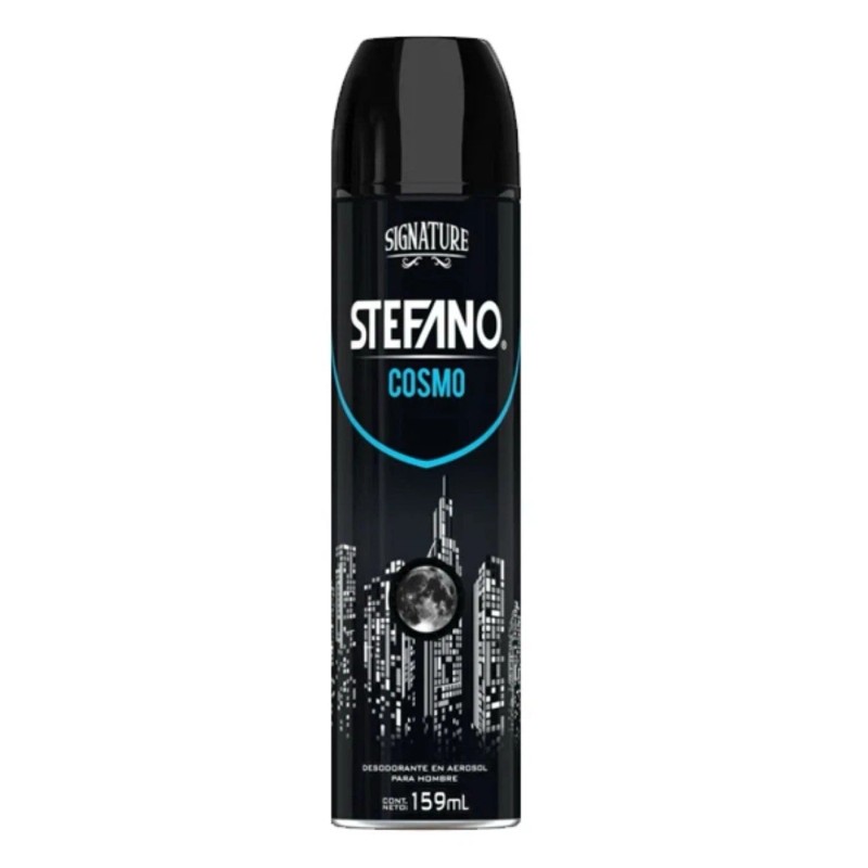 Stefano Men Deodorant Black / Cosmo /MidNight 159 ml EAch