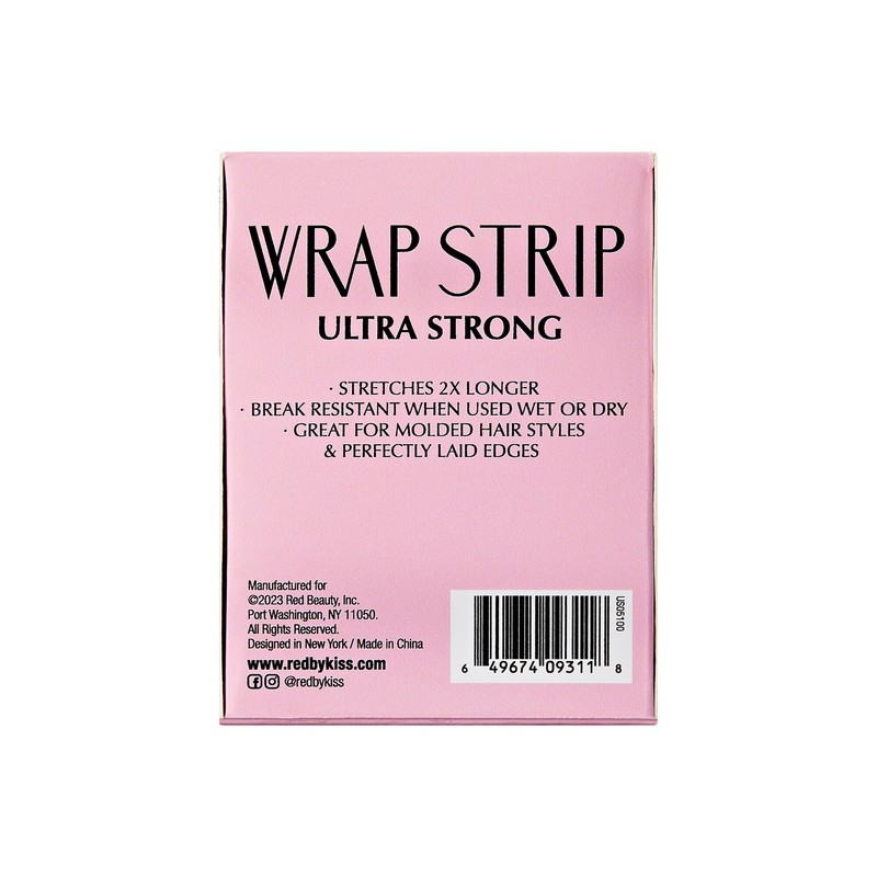 Red by Kiss Hair Wrapping Strip, Ultra Strong 2X Longer