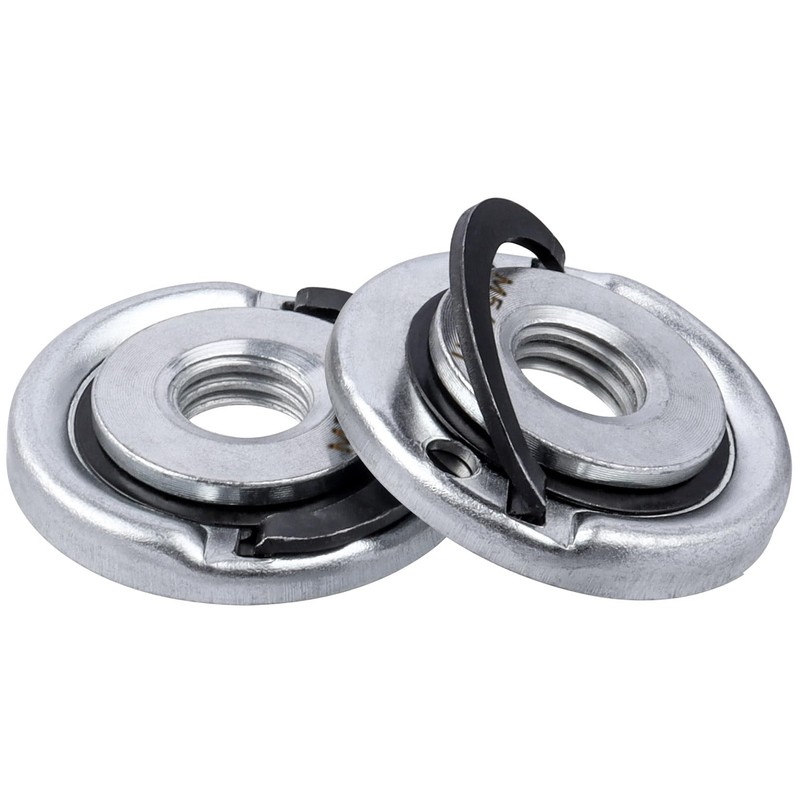 Yakamoz 2Pcs Quick Change Angle Grinder Flange Nuts 5/8-11 Grinder