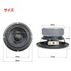 Fabric Center Cap & Kevlar Cone Full Range Speaker Unit