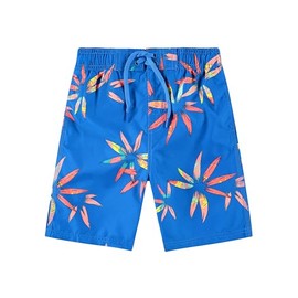 Kanu Surf Boys, Reflection Quick Dry UPF 50+ Beach Swim Trunk, Reef Royal, 3T