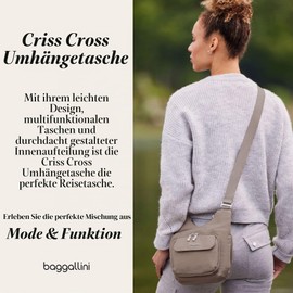 Baggallini Criss Cross Beach One Size