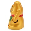 Golden Battery Powered Fortune Cat Waving Hand Good Luck Colorfast