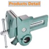 Parrot Vise 3.5 Inch Versatile Vise 360 Degree Multi-Angle Rotate