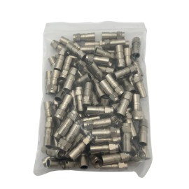 BELDEN Pack Of 100 Corning Gilbert GF-URS-6 RG6 Coaxial Compression Connector