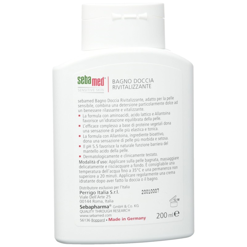 Sebamed Revitalising Bath and Shower Bath for Sensitive and Intolerant