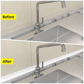 Pluden Wall Corner Protector, 0.8inch x 36FT Peel and Stick Wall Trim Molding, Self Adhesive Wall Corner Guard&Edge Protector, Inside & Outside Corner Moulding Trim for Wall Edge Corner,Ceiling