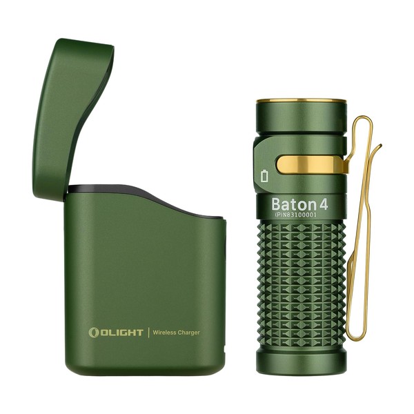 OLIGHT Baton 4 Kit 1,300 Lumens EDC Rechargeable LED Torch,High