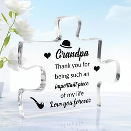 Christmas Gifts for Mom Gifts Acrylic Stocking Stuffers Mom Birthday Gifts New Mom Gifts for Mom Birthday Thank You Gifts Bonus Mom Gifts from Daughters Boy Mom Gifts Mother in Law Birthday Gifts - Color: Grandpa