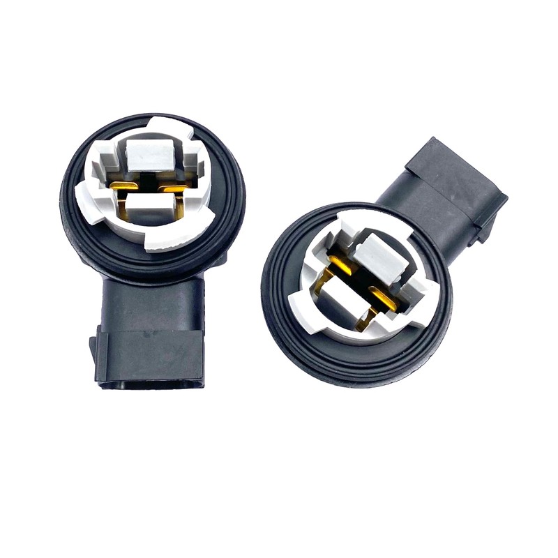 2 Pcs Tail Light Sockets,Rear Tail Light Bulb Plug Socket