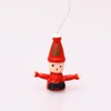 48PCS Christmas Wooden Small Pendants Christmas Decoration Christmas Tree Hanging