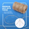 Merrimen Biodegradable Jute Christmas Wrapping Twine – 3 Rolls of