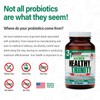 Natren Natren Healthy Trinity Probiotics Supplement - 90 Dairy and