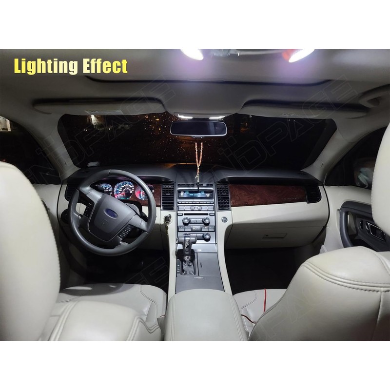 ENDPAGE 11-Pieces LED Interior Lights Kit for Ford Taurus 2010
