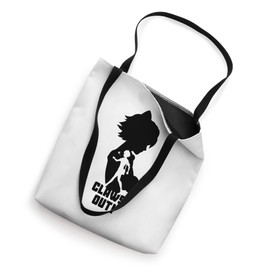 Miraculous Ladybug Silhouette Cat Noir Claws out Tote Bag