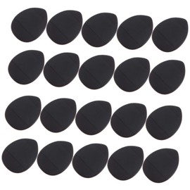 WOONEKY 20pcs Mini Powder Puff Set for Makeup Dry Wet Use Velour Sponge for Foundation Blush Easy to Clean for Setting Face Powder and Touch-ups