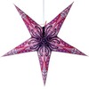 Farolillos de papel morado con estrellas, Moderno, Lavender Obsession Paper