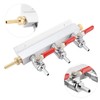 3 Way CO2 Gas Distribution Manifold Beer Dispensing Barrel Dispenser