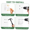 FUNOMOCYA 2 Pcs Heavy Duty Plant Hangers Ceiling Hooks for