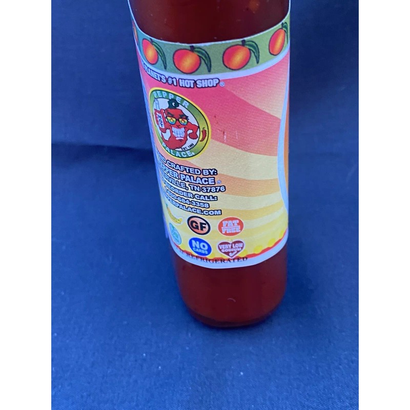 Pepper Palace PEACH SERRANO Hot Sauce fl oz