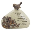 Special Mum Robin Bird Memorial Graveside Stone Plaque Ornament