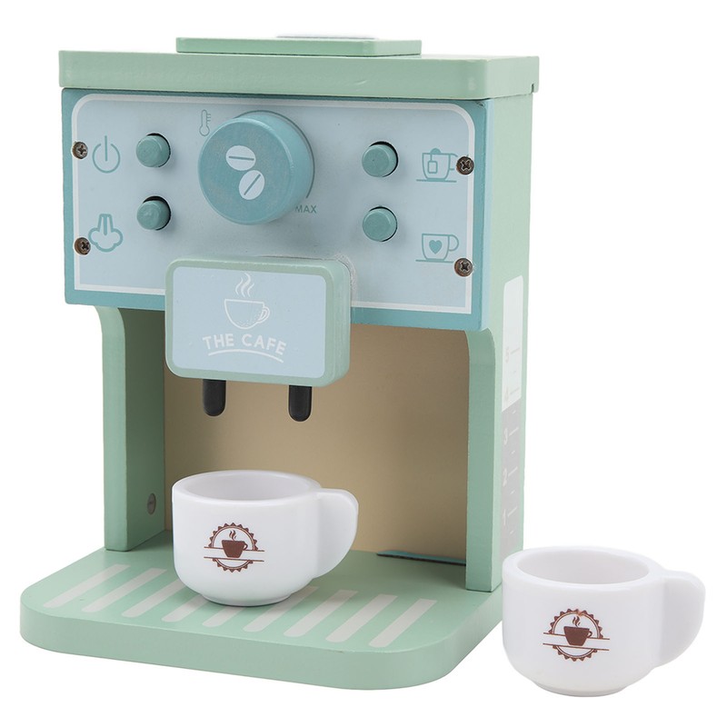 Coffee Maker Toy Fun Early Education Simulation Milk Cups Round