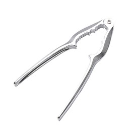 Restaurantware Met Lux 5.7 Inch x 1.5 Inch Lobster Cracker 1 Single Jaw Crab Leg Cracker - Ergonomic Corrosion Resistant Steel Seafood Cracker Easy To Use For Seafood