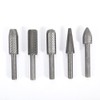 5pcs Electric Rotary File Embossed Steel File Soft Metal File