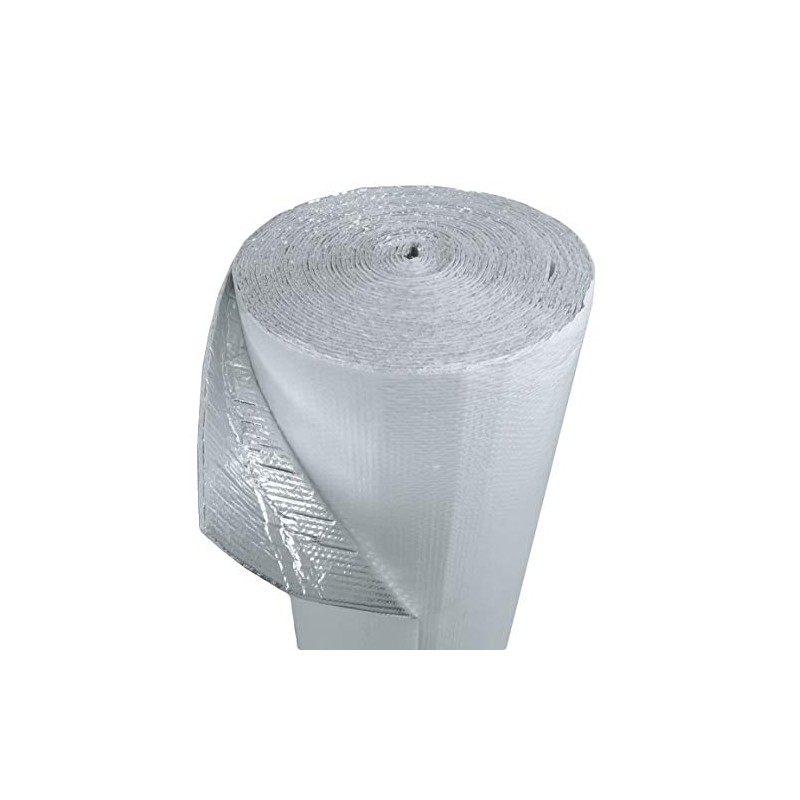 Ant 48" x 75' White Double Bubble Reflective Foil Insulation