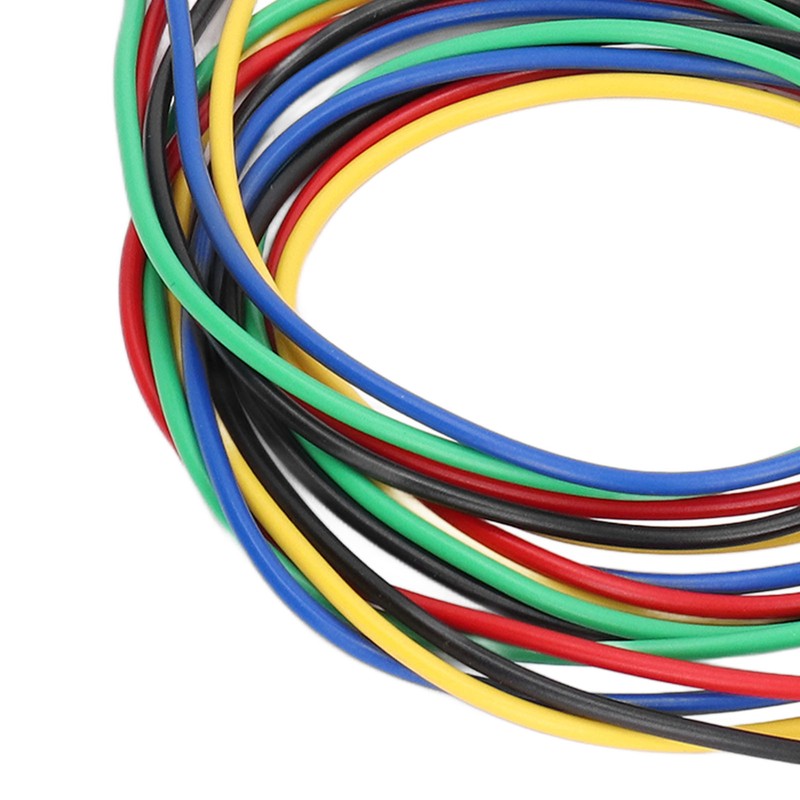 5Pcs Banana Test Lead Multi Meter Testing Cable Line Wire