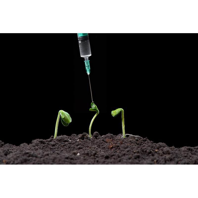 100pcs 1ml Plastic Syringes with caps for Scientific Labs Experiment