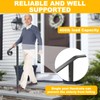 SPACEEUP handrails for Outdoor Steps Single Post Handrails for Outdoor