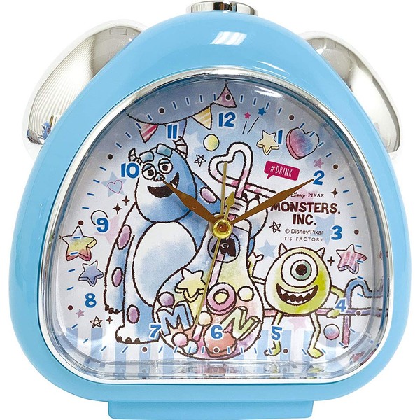 Tees Factory DN-5520219MO Table Clock Candy Dream/Monsters Inc. 5.1 x