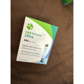 One Touch Ultra 100 One Touch ULTRA TEST STRIPS Exp 10/31/2025Seal
