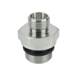 SG Store 1 x M16 to G 1/2 inch mini excavator thread connection hose connection adapter with flat rubber ring for Chinese mini excavators and attachments