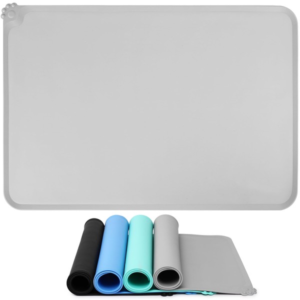 SUVELB Silicone Pet Feeding Mat for Dogs and Cats. Non-Slip