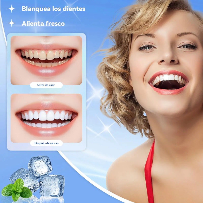 Tiras Blanqueadoras Dentales White Higiene Bucal