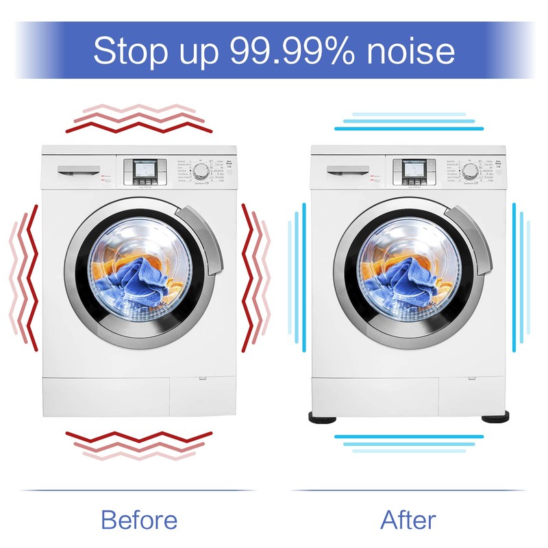 Shock Absorbing Washers Pads Washing Machine Mat Noise Absorbing Mat