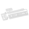 SPARES2GO Door Plastic Mounting Bracket Fixing Slide Kit Compatible with